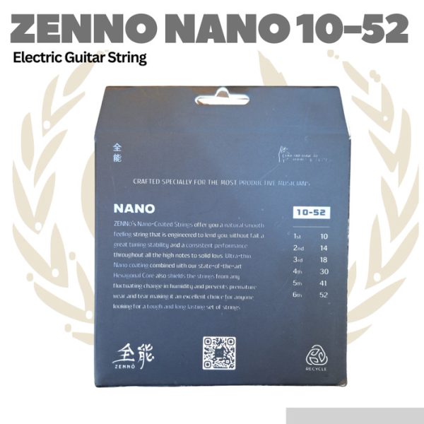 Zenno NANO 1052 Guitar Strings 10-52 - Senar Gitar Elektrik - Image 2