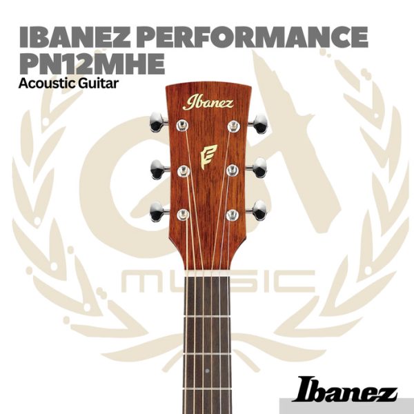 Ibanez Performance PN12MHE Acoustic-Electric Guitar - Gitar Akustik - Image 3