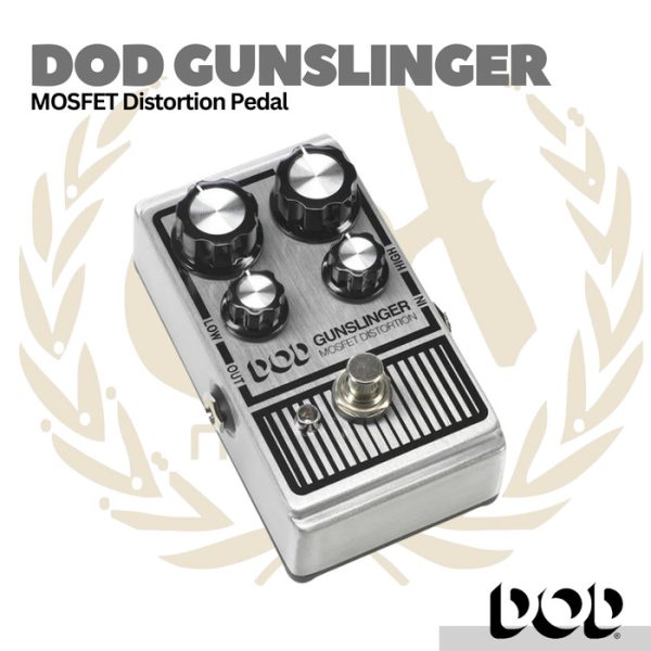 DOD Gunslinger MOSFET Distortion Effect Pedal - Efek Gitar - Image 2