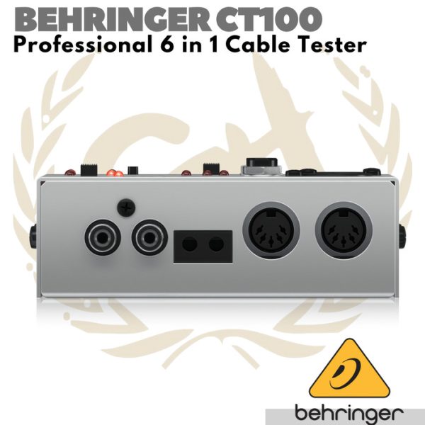 BEHRINGER CT100 Professional 6 in 1 Cable Tester | Alat Tes Cek Kabel - Image 3