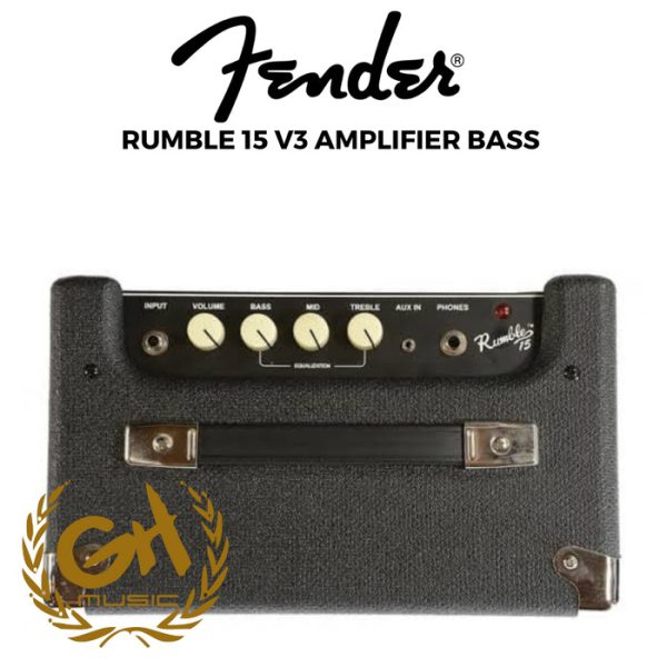 AMPLIFIER BASS FENDER RUMBLE 15 V3 - Image 3