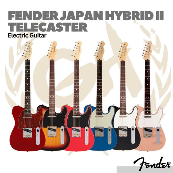 Fender Japan Hybrid II Telecaster Electric Guitar RW FB - Gitar Elektrik