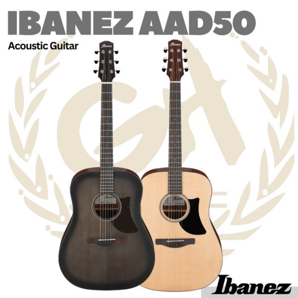 IBANEZ Advanced Acoustic AAD50 Acoustic Guitar | Gitar Akustik