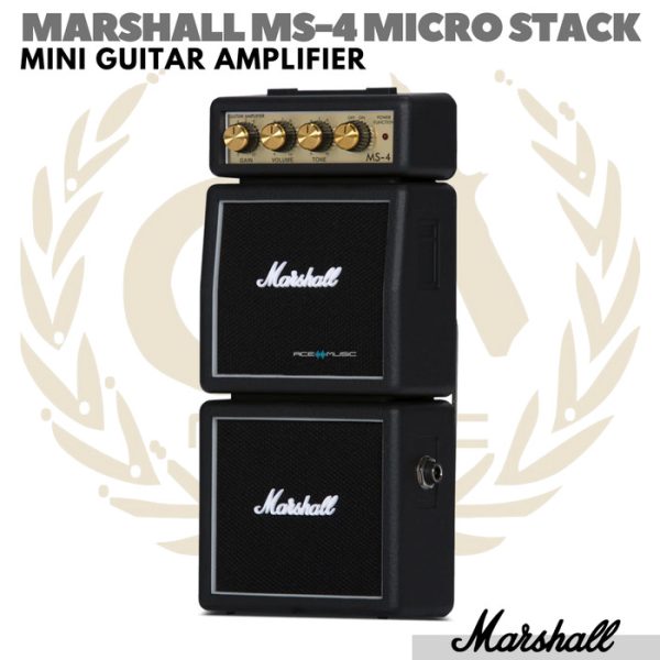 MARSHALL MS4 Micro Stack Mini Guitar Amplifier | Ampli Gitar Listrik - Image 2