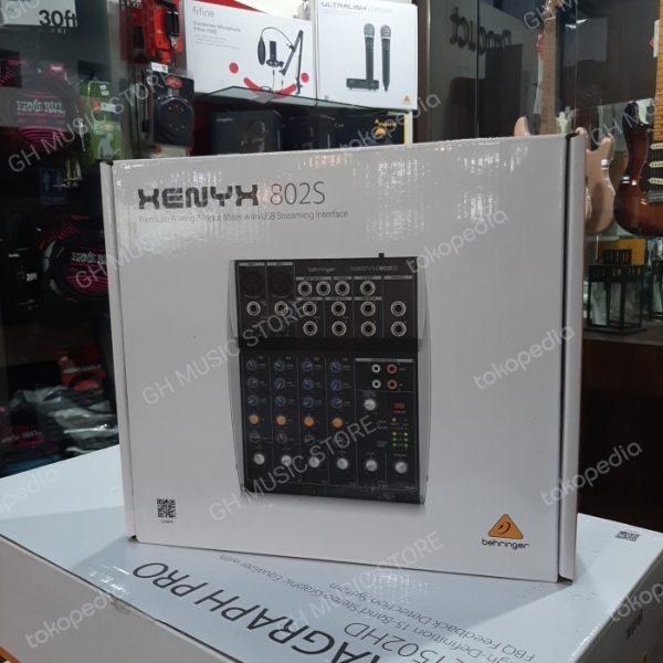 BEHRINGER XENYX 802S Premium Analog 8 Input Audio Mixer | 802USB - Image 4