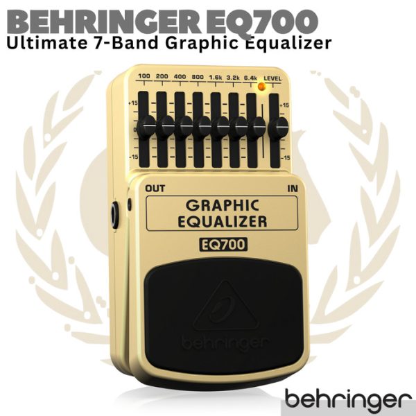 BEHRINGER EQ700 Ultimate 7-Band Graphic Equalizer | Efek Gitar Stomp - Image 2