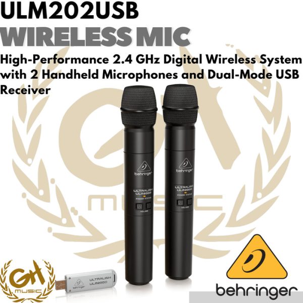 Behringer ULM202USB Wireless Microphone - Image 2