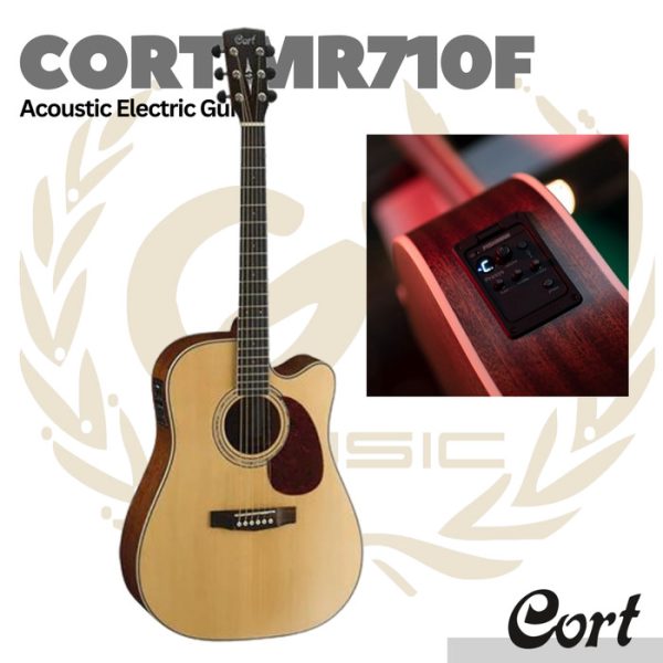 Cort MR710F Acoustic Electric Guitar - Gitar Akustik Elektrik MR-710F