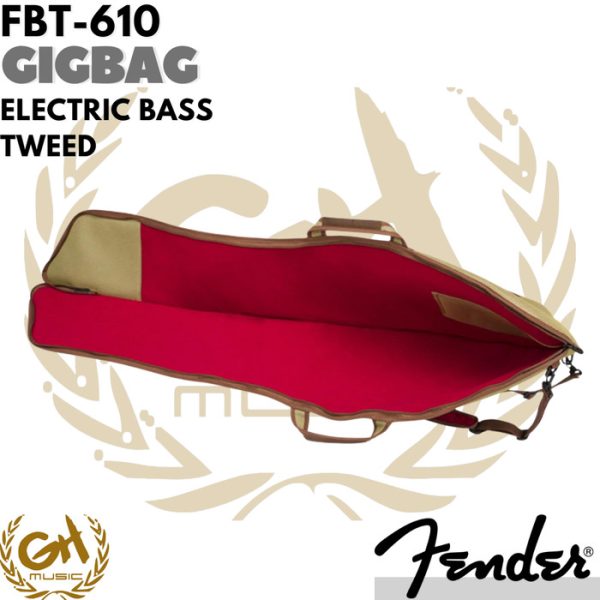 Fender FBT610 Electric Bass Gig Bag Softcase FBT 610 - Image 3