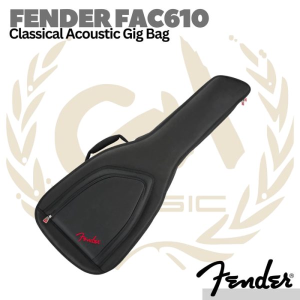 Fender FAC-610 Classical Guitar Gig Bag - Tas Gitar Akustik Klasik