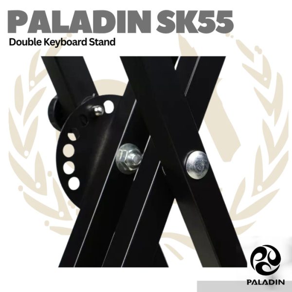 Paladin SK55 Double Keyboard Piano Stand SK-55 - Image 2