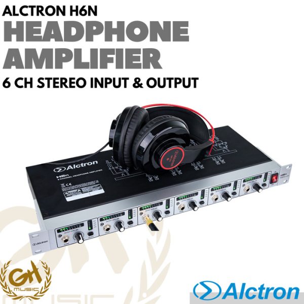 Alctron H6N 6 Channel Headphone Amplifier - Image 2