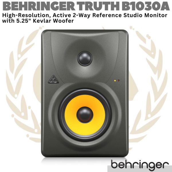 BEHRINGER TRUTH B1030A Active Studio Monitor Speaker 5" Kevlar Woofer - Image 3