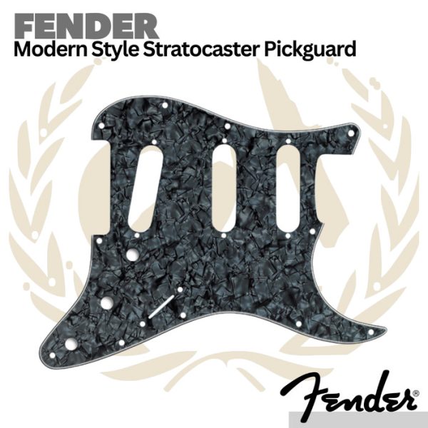 Fender 11-Hole Modern Style Stratocaster Pickguard SSS 4 ply