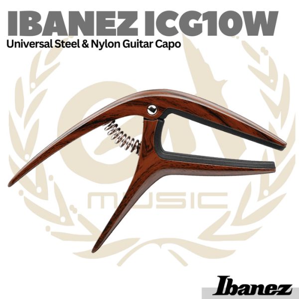 IBANEZ ICGC10W Universal Guitar Capo | Kapo Gitar