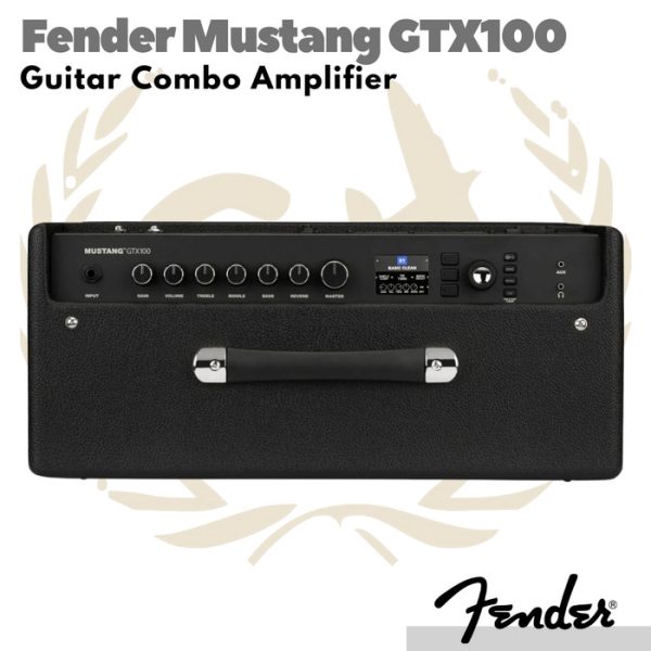 Fender Mustang GTX100 Guitar Combo Amplifier | Ampli Speaker Gitar - Image 2