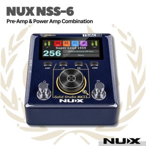 NUX NSS-6 SOLID STUDIO MK-II PreAmp Power Amp Combination Effect Pedal - Efek Amp Simulator NUX NSS6