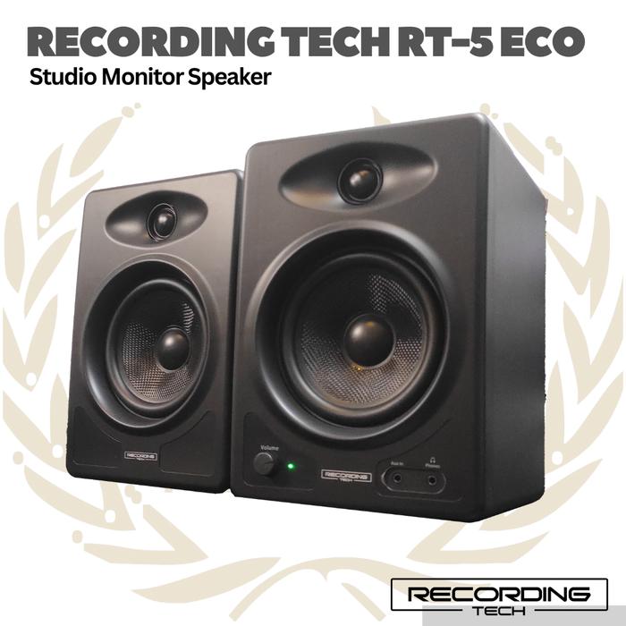 Recording Tech RT-5 Eco Studio Monitor Speaker - Speaker Recording