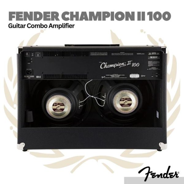 Fender Champion II 100 Guitar Combo Amplifier - Ampli Gitar Elektrik - Image 2