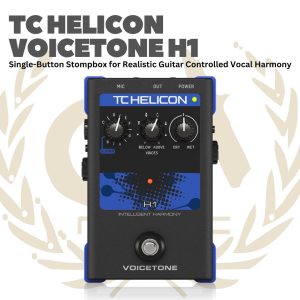 TC Helicon Voicetone H1 - H 1 Voice tone Efek Gitar Bass Pedal H-1