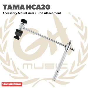 TAMA HCA20 Accessory Mount Arm Z-Rod Attachment - Clamp Simbal Drum