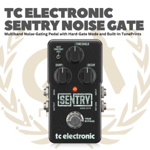 TC Electronic Sentry Noise Gate - Efek Gitar Bass Pedal