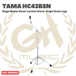 TAMA HC43BSN Stage Master Boom Cymbal Stand, Single Brace Legs - Stand Simbal Drum