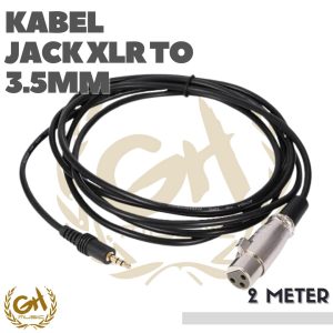 KABEL XLR TO 3.5MM JACK - Kabel Jack
