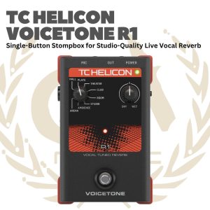 TC Helicon Voicetone R1 - R 1 Voice tone Efek Gitar Bass Pedal R-1