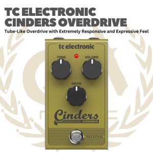 TC Electronic Cinders Overdrive - Efek Gitar Bass Pedal
