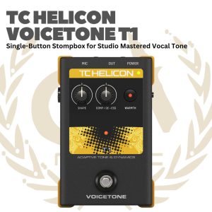 TC Helicon Voicetone T1 - T 1 Voice tone Efek Gitar Bass Pedal T-1