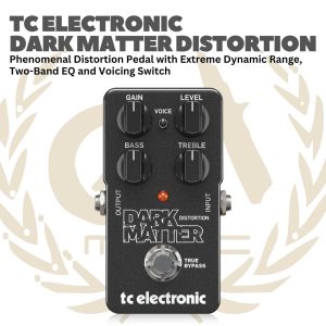 TC Electronic Dark Matter Distortion - Efek Gitar Bass Pedal