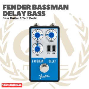 Fender Bassman Delay Bass Guitar Effects Pedal - Efek Pedal Gitar Bass