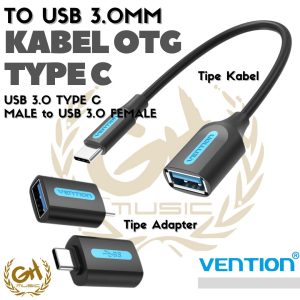 ADAPTER VENTION KABEL OTG TIPE C - Kabel OTG Tipe C