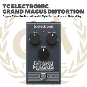TC Electronic Grand Magus Distortion - Efek Gitar Bass Pedal