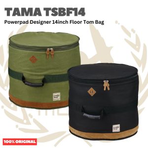 TAMA TSBF14 Powerpad Designer 14inch Floor Tom Bag - Tas Senar Tom Drum - MOSS GREEN