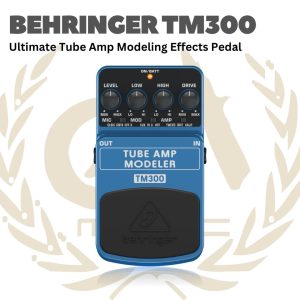 Behringer TM300 Ultimate Tube Amp Modeling Effects Pedal - Efek Pedal TM 300 | TM-300