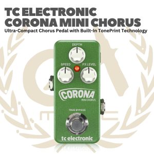 TC Electronic Corona Mini Chorus - Efek Gitas Bass Pedal