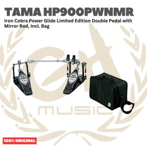 TAMA HP900PWNMR Iron Cobra Power Glide Limited Edition Double Pedal with Mirror Rod - Dobel Pedal Kick Twin Pedal Drum
