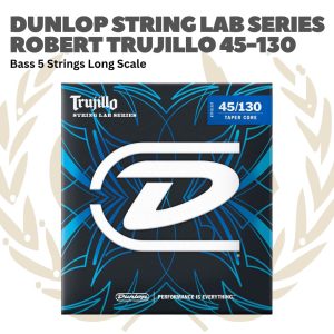Dunlop STRING LAB SERIES RTT45130T ROBERT TRUJILLO TAPERED BASS STRINGS 45-130