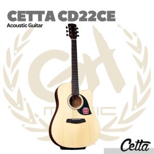 Cetta CD22CE Acoustic Guitar - Gitar Akustik