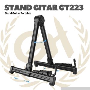 Stand Guitar Portable Foldable Gitar Holder GT223 - Stand Guitar