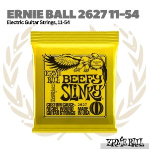 Ernie Ball 2627 Beefy Slinky Nickel Wound Electric Guitar Strings, 11-54 - Senar Gitar