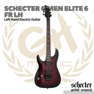 Schecter Omen Elite 6 FR Floyd Rose Left Handed Electric Guitar | Gitar Elektrik Kidal