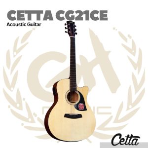 Cetta CG21CE Acoustic Guitar - Gitar Akustik