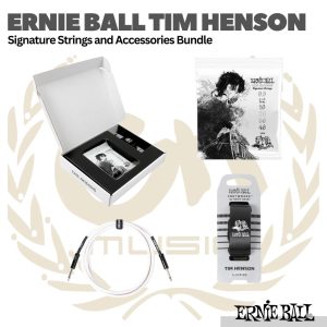 Ernie Ball Tim Henson Polyphia Signature Strings, Fretwraps and Accessories Bundle | Senar Gitar Kit Box