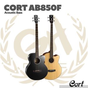Cort AB850F Acoustic Bass - Bass Akustik - BK
