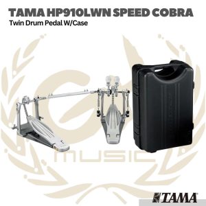 TAMA HP910LWN Speed Cobra Twin Pedal w/Case