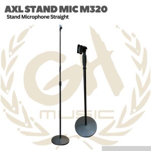AXL Stand Microphone Straight M320 - Stand Mic Berdiri