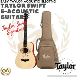 Taylor Baby Taylor-e Acoustic Guitar w/Bag, Taylor Swift Signature